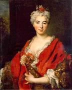 Nicolas de Largilliere Portrait of Marguerite de Largilliere USA oil painting artist